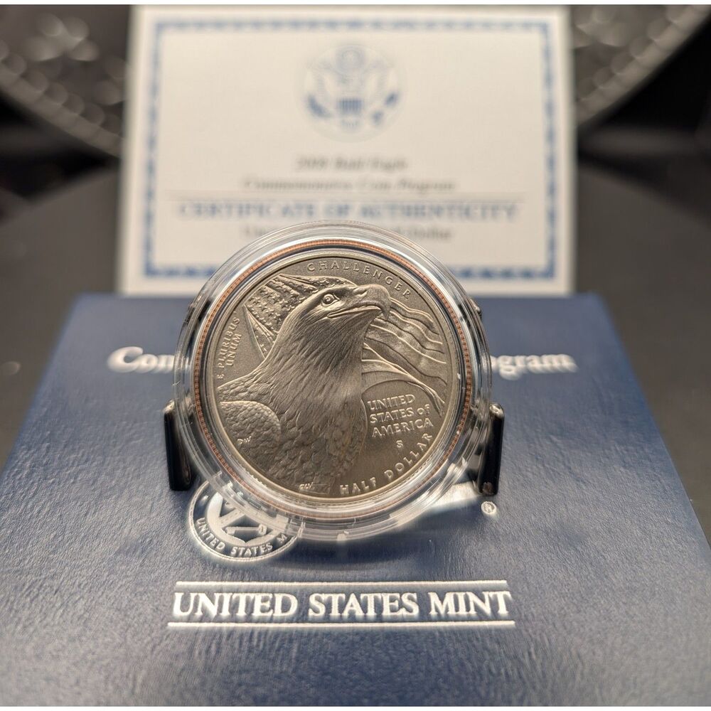 2008 Bald Eagle Commemorative Half Dollar – Clad – U.S. Mint Issue